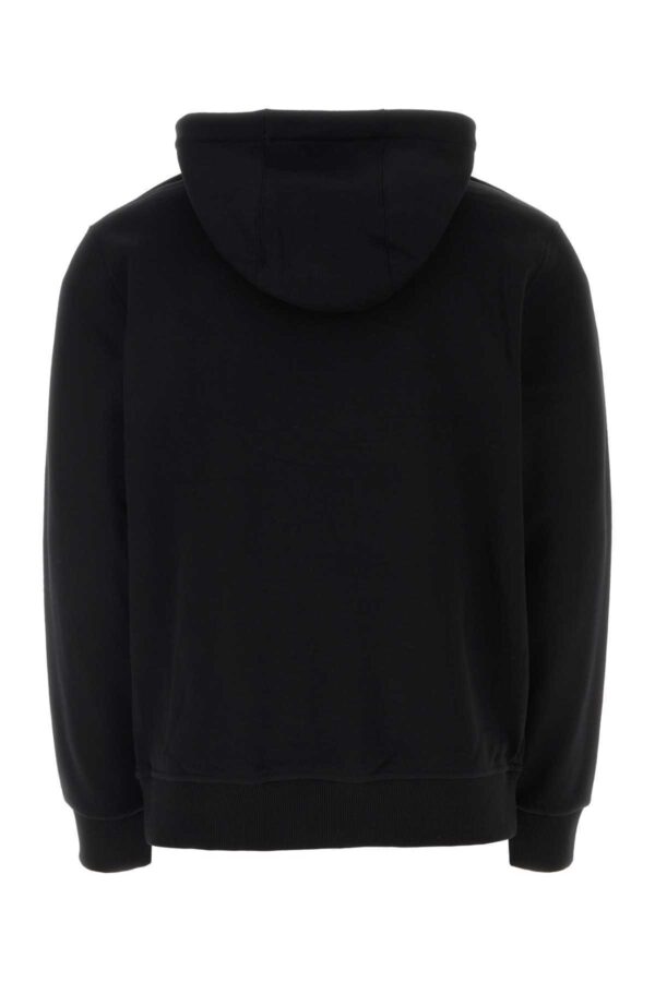 BURBERRY｜Black Cotton Sweatshirt