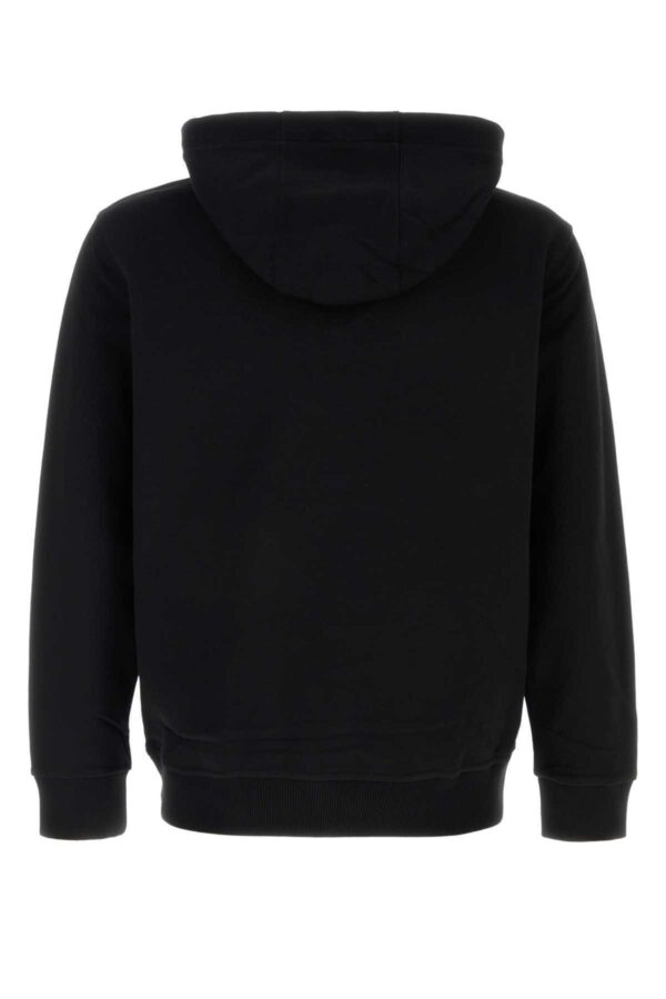 BURBERRY｜Black Cotton Sweatshirt
