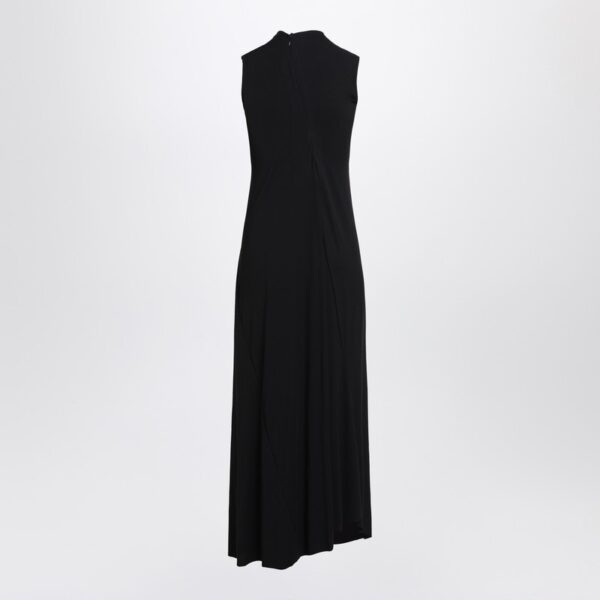 BALENCIAGA｜Black Sleeveless Long Dress
