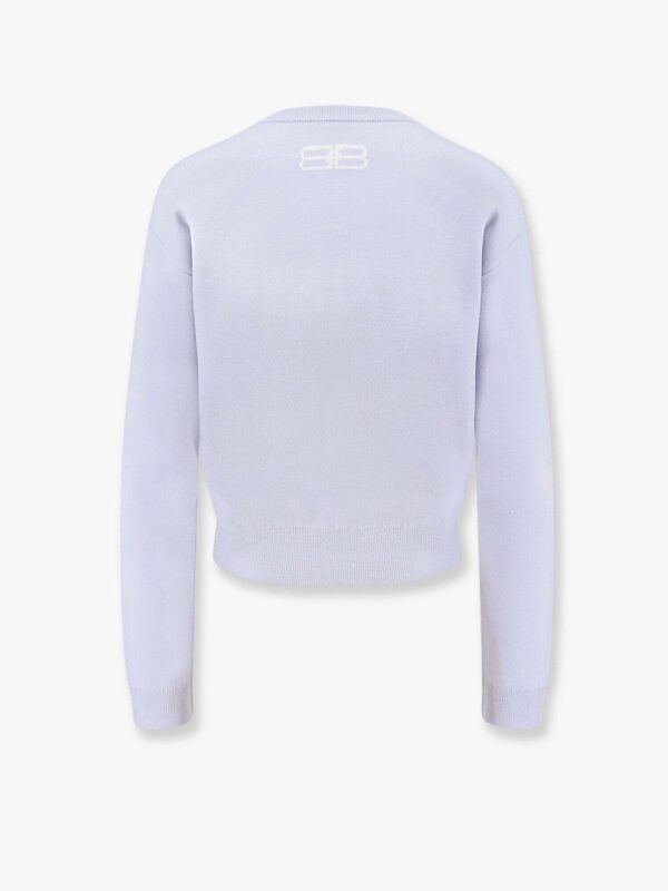 BALENCIAGA｜Wool And Cotton Blend Sweater