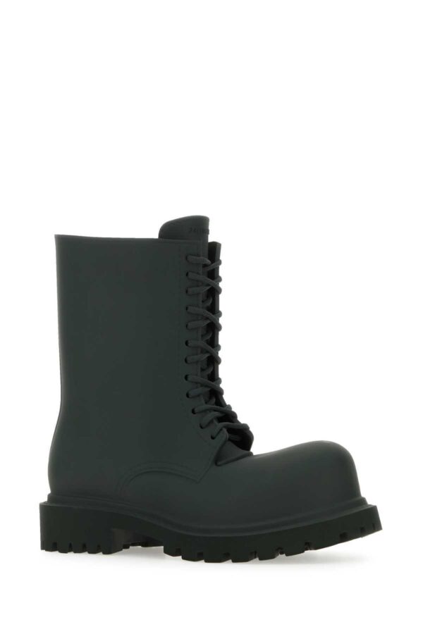 BALENCIAGA｜Bottle Green Eva Steroid Boots