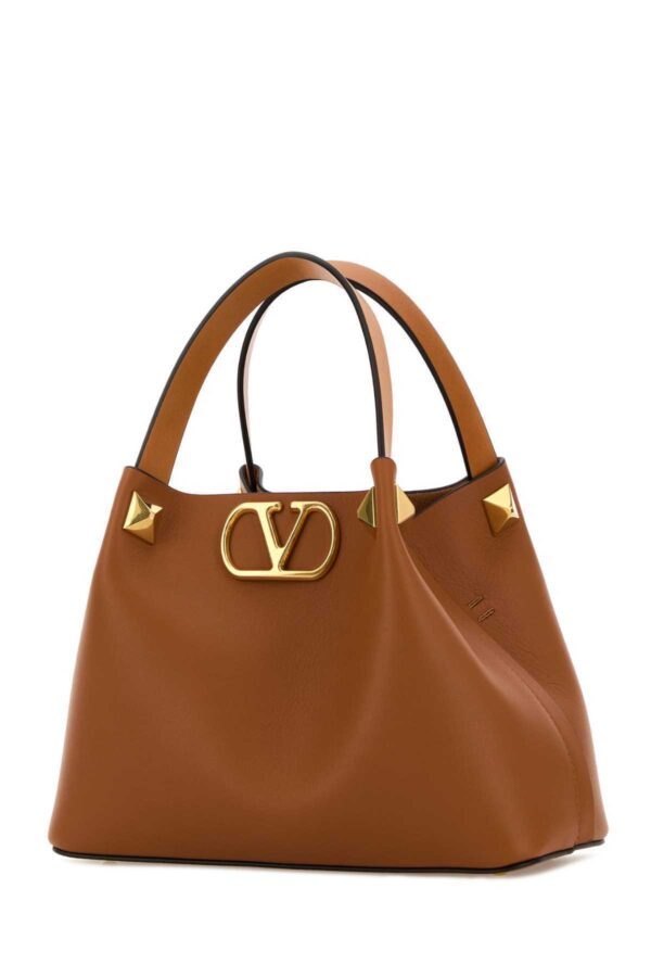 VALENTINO|Valentino Garavani Carmel Leather Vlogo Sign