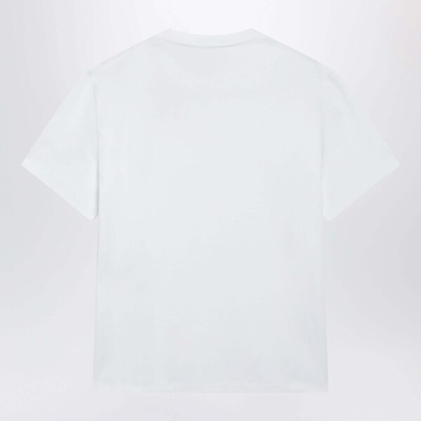 SAINT LAURENT|White Cassandre T-Shirt In Cot