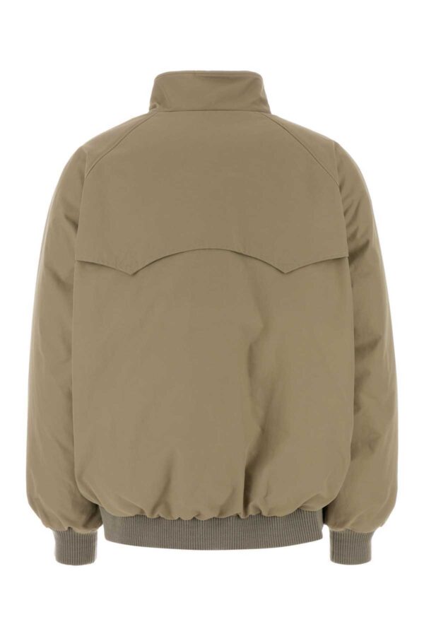 PRADA|Khaki Cotton Blend Down Jacket