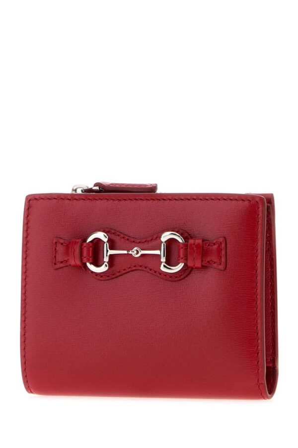 GUCCI|Red Leather Wallet