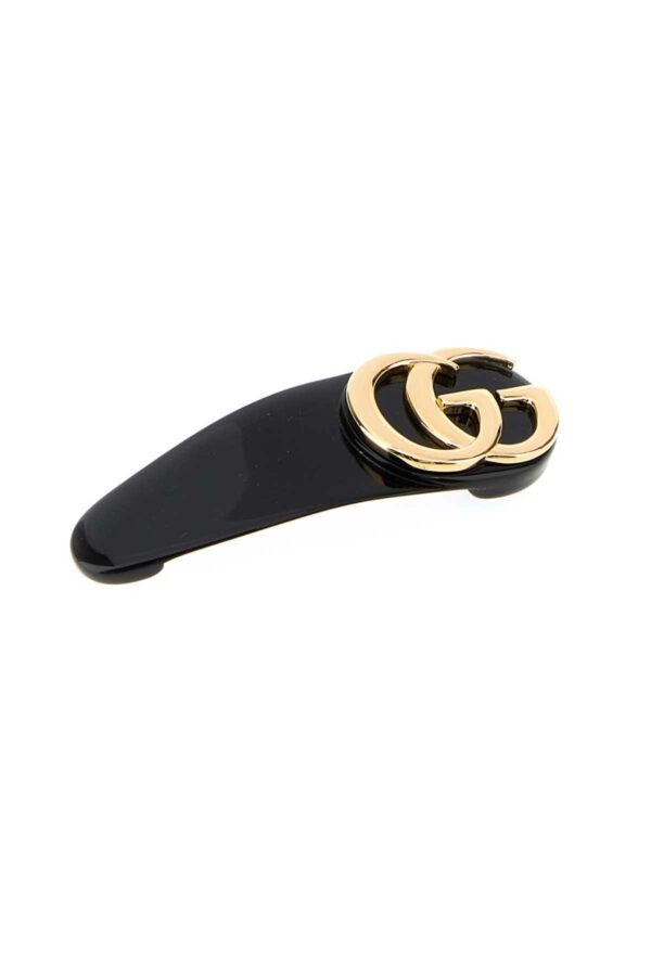 GUCCI｜Black Resin Hair Clip