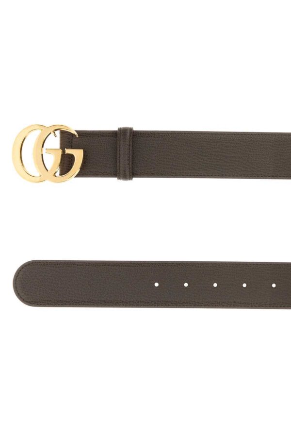 GUCCI|Mud Leather Belt