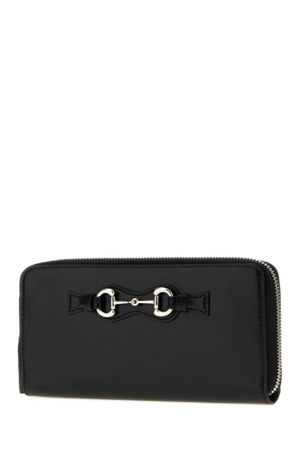 GUCCI｜Black Leather Wallet