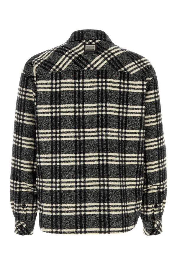 DOLCE & GABBANA｜Embroidered Stretch Wool Ble